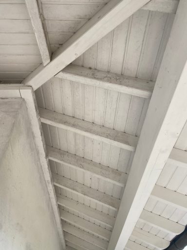 Unterdachreinigung im August 25 Vorher