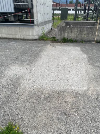 Schadensregulierung eines umfangreichen Ölschadens im Umspannwerk Piding Nachher Schadensregulierung eines umfangreichen Ölschadens im Umspannwerk Piding Nachher