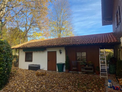 Herbstreinigung in Bergen im Oktober 25 Vorher