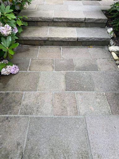 Einbringen einer neuen festen Fuge in Bergen im August 25 Nachher